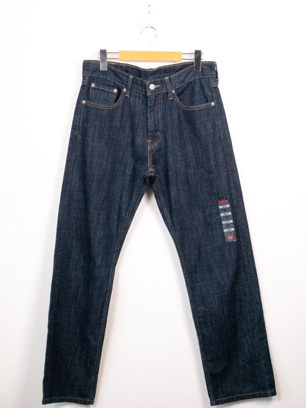 Levi's 505 Regular Fit Jeans Dark Wash Indigo Denim Pants W30 L30 NWT